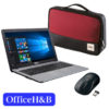 【17時】ASUS OfficeH&B付属15.6型ノートPC VivoBook X540YA X540YA-XX006TS 無線マウス＆マルチ収納ポーチ付 実質38941円 送料無料