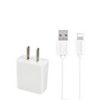 【130円くらい？】 USB充電器　ホワイト Apple iPod, iPhone, iPodに対応する 急速充電チャージャー USBコンセントが激安特価！