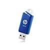 0時から【タイムセール】HP USBメモリ 128GB USB3.0 高速 青と白の色スライド式のフラッシュドライブ x755w HPFD755W-128が激安特価！