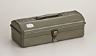 TOYO スチール製 山型工具箱 Y-350ミリタリーグリーンが激安特価！