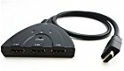 【超特価！】HDMI切替器/セレクター 3HDMI to HDMI（メス→オス） 3D対応 V1.4（ 3入力 to 1出力）が激安特価！