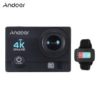 【さらに1,110円OFF！】Andoer V3 Q3H-R － 4K/30fps 16MP WiFiスポーツアクションカメラ