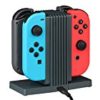 6：30から【タイムセール】Nintendo Switch Joy-Con コントローラー 充電スタンド 4台同時充電が激安特価！