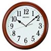 【タイムセール】セイコー クロック 掛け時計 アナログ 木枠 茶 木地 KX620B SEIKOが激安特価！