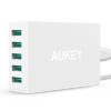 【24時まで】Aukey 50W 10A 5ポート USB急速充電器 PA-U33 送料込1799円