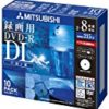 三菱ケミカルメディア Verbatim 1回録画用 DVD-R DL VHR21HDSP10  (片面2層/2-8倍速/10枚)が激安特価！