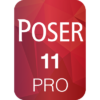 【過去最安値・21日まで】Poser Pro 11 3Dグラフィックデザインソフト ダウンロード版 送料不要3218円 割引券適用で2218円から