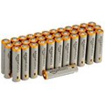 ★【タイムセール】Amazonベーシック アルカリ乾電池 単4形36個パックが933円！