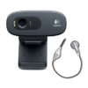 Logicool HD Webcam C270m モノラルヘッドセット標準付属 120万画素高画質Webカメラ 送料込1381円