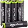 【タイムセール】Amazonベーシック 充電式ニッケル水素電池 単4形8個パック (最小容量750mAh、約1000回使用可能)が激安特価！