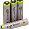【タイムセール】Amazonベーシック 高容量充電式ニッケル水素電池単4形4個パック(充電済み、最小容量 800mAh、約500回使用可能)が激安特価！