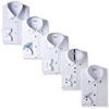0：05から【タイムセール】(アトリエサンロクゴ） atelier365 ワイシャツ 選べる6種類 5枚セット長袖 /at101が激安特価！