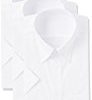 【タイムセール】FLEXJAPAN(フレックスジャパン) 3枚セットワイシャツ 形態安定 白 半袖が激安特価！