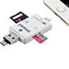 【タイムセール】カードリーダー SD/TFカードリーダー iPhone & Micro USB & USB全対応が激安特価！