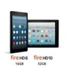 ★【3,000円割引】【セット買い】Fire HD 8 16GB + Fire HD 10 32GBが21,960円！