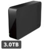 【24時まで】バッファロー 外付ハードディスク USB3.0 PC＆TV両対応 省エネ機能付 3TB  実質超激安特価！
