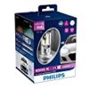 【タイムセール】PHILIPS(フィリップス) ヘッドライト LED バルブ H4 6500K 2800/2200lm 12V 23W エクストリームアルティノン X-treme Ultinon 車検対応 3年保証 2個入り 12901HPX2JPが激安特価！