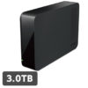 【17時】BUFFALO USB3.1/3.0対応 3TB外付ハードディスク HD-NRLC3.0 実質5970円 送料無料