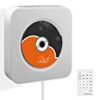 【タイムセール】CDプレーヤー Wrcibo ポータブル 壁掛け式 CD再生 Bluetooth/FM/USB対応 リモコン付き が激安特価！