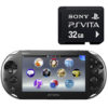 【24時まで】PlayStation(R) Vita WiFiモデル ブラック+メモリーカード 32GB  実質超激安特価！