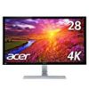 24時まで【タイムセール祭】Acer 4K モニター ディスプレイ RT280Kbmjdpx 28インチ 3840×2160/TN/1ms/スピーカー内蔵/HDMI端子対応が激安特価！
