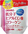 【タイムセール】オリヒロ 低分子ヒアルロン酸 コラーゲン袋タイプ 180gが激安特価！