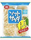 【タイムセール】亀田製菓 ソフトサラダレモン味 18枚×12袋が激安特価！