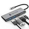 【タイムセール】USB C ハブ Novoo USB3.0 TypeC ドッキングステーション が激安特価！