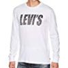 【急げ！】[リーバイス] LS Graphic TEE – B Levis Logo Slant Whit メンズ 36015-0008が激安特価！