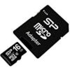 ★【タイムセール】シリコンパワー microSDHCカード 16GB class10 アダプタ付 永久保証 ブラック SP016GBSTH010V10SPが724円！