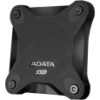 ADATA USB 3.1 外付けSSD 256GB ブラック ASD600-256GU31が6,980円