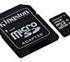 【タイムセール】キングストン Kingston microSDHCカード 16GB クラス 10 UHS-I 対応 アダプタ付 Canvas Select SDCS/16GB 永久保証が激安特価！
