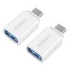 【本日限定】AUKEY USB-C to USB 3.0 変換アダプタ CB-A1(ホワイト) 2個セット 税込599円 プライム会員送料無料