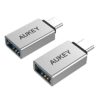 【2個セット】AUKEY USB-C to USB-A 変換アダプタ OTG対応 CB-A22 2個セット 税込599円 プライム会員送料無料