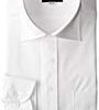 【タイムセール】[フレックスジャパン] ノーアイロン ニットシャツ 白ｃｍ 18サイズ展開 EWTW70 メンズが激安特価！