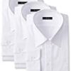 【タイムセール】[アトリエサンロクゴ] 白ワイシャツ 長袖 3枚セット 形態安定 ビジネス 冠婚葬祭 メンズが激安特価！