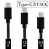 【タイムセール】USB Type C ケーブル  3本セットが激安特価！