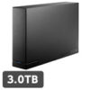 【超還元】 3TB 外付けハードディスク IODATA HDCL-UT3.0KF 実質2,730円（最高条件時）