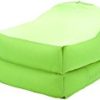 【急げ！】ビーズクッション クッション・ソファ・ベッドの3WAY カバー付 グリーンが激安特価！