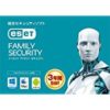 ★ESET ファミリー セキュリティ (最新版) | 5台3年版 | カード版 | Win/Mac/Android対応がが特価！