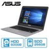 ASUS Zenbook 13.3型ノートPC Corei5-7200U/ メモリー8GB/ SSD256GB &amp; HDD500GB グレー U310UA-FC903Tが84,800円