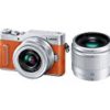 0時から【タイムセール】Panasonic ミラーレス一眼カメラ ルミックス GF90 ダブルレンズキット 標準ズームレンズ/単焦点レンズ付属 オレンジ DC-GF90W-Dが激安特価！