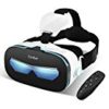 【タイムセール】 VRゴーグル VRヘッドセット 4－6.3インチ スマホ 対応 iPhone Samsung 3D 動画 ゲーム メガネ外観 Bluetoothコントローラ リモコンが激安特価！