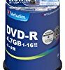 【大幅値下がり！】三菱ケミカルメディア Verbatim 1回記録用 DVD-R DHR47JP100V4 (片面1層/1-16倍速/100枚)が激安特価！
