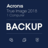 【7月1日まで】多機能・高性能バックアップソフト Acronis True Image 2018 Standard 1台版 送料不要2980円