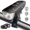 【タイムセール】自転車ライト5モード LED防水ヘッドライト ロードバイクテールライト付き USB充電式 高輝度 多用途が激安特価！