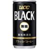 ★【さらにクーポンで10％OFF】UCC ブラック無糖 コーヒー 缶コーヒー185ml×30本が特価！
