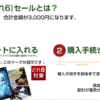 【実質半額】サイバーマンデー特別企画 「どれ6」 対象BD、DVDを6枚組み合わせて買うと3,000円