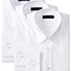★【本日限定】さらに15％OFF！[コナカ] メンズワイシャツ ビジネスベーシックスタイル 白無地 長袖 豊富な32サイズから選べる 形態安定加工 3枚組セット KZ_YS-WH-RG-3が3,780円！