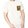【爆下げ】[エドウィン] Tシャツ"EDWIN F.L.E." ポケット半袖Tシャツ メンズ ET5715-1 ホワイト×ベージュ 日本 S (日本サイズS相当)が激安特価！